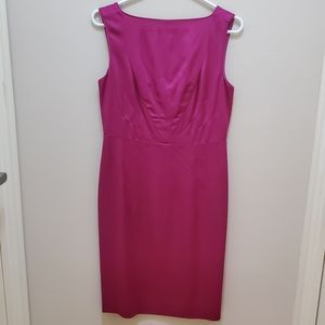 Banana Republic Fushia shift dress